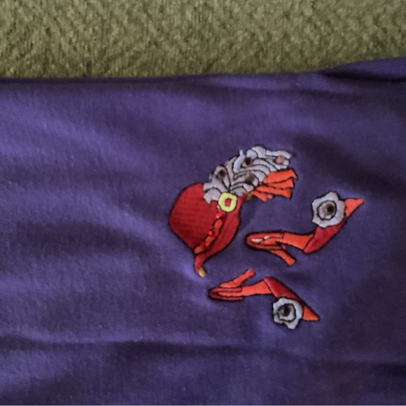 Needle & Thread Vintage Red Society Charming purple striped w/playful embroidery - Picture 9 of 9